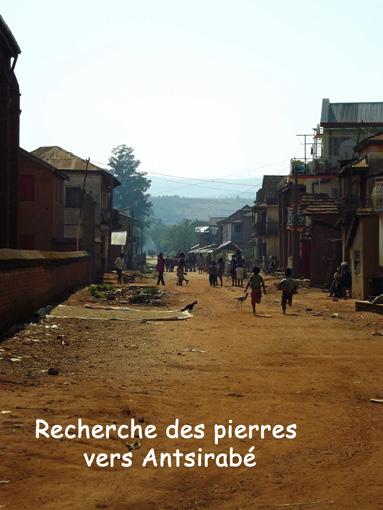 recherche de pierres region d'antsirabe