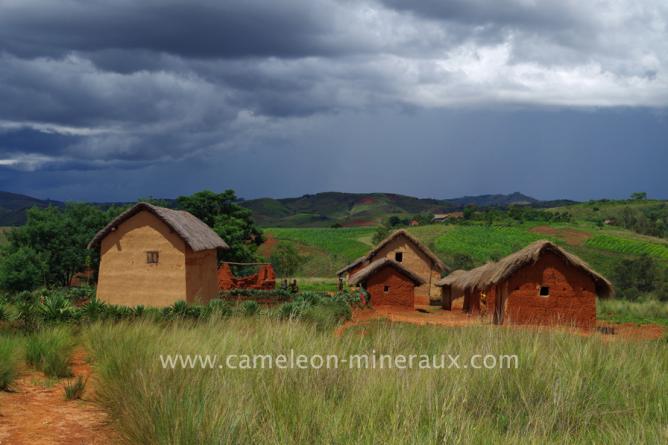 Prospection dans la région d'Antsirabe dans les villages reculés